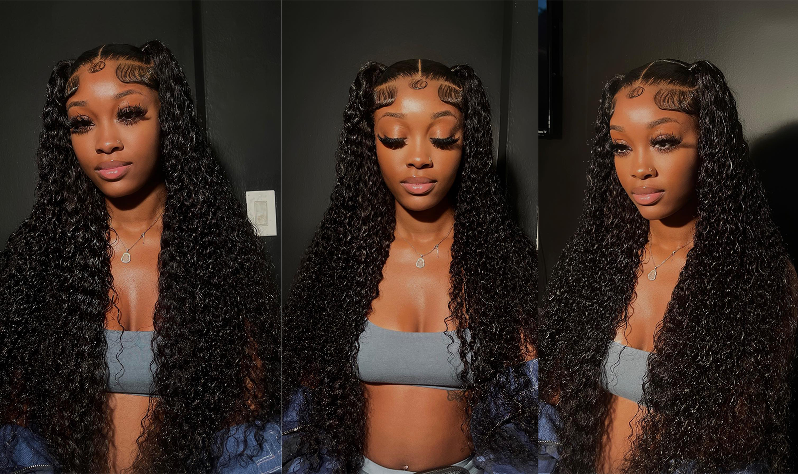 Why is curly hair so attractive?  Best Curls Wigs in Karlami Store, Don't miss it!!!