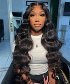 Karlami 13x6 HD Skin Melt Lace Front Body Wave Wig Perfect Hairline Bleached Knots