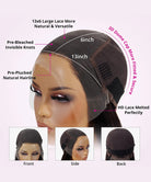 13x6 HD lace wig cap