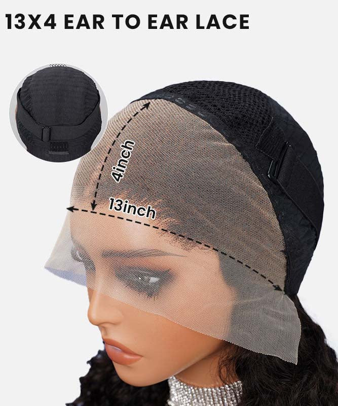 30inch HD Lace Wear Go Glueless Bone Straight Hair Body Wave Wig