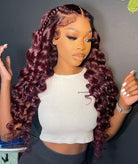 99J 13x4 loose deep wave human hair wig