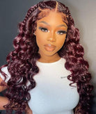 99J 13x4 loose deep wave human hair wig