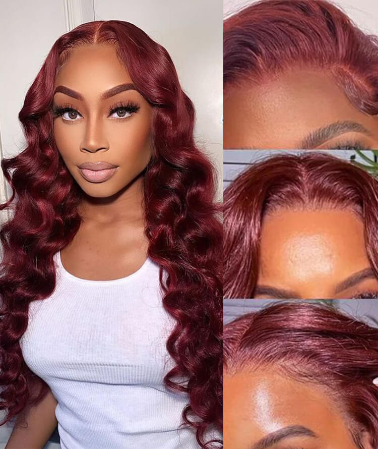 99J 13x4 loose deep wave human hair wig