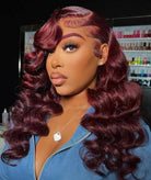 99J 13x4 loose deep wave human hair wig