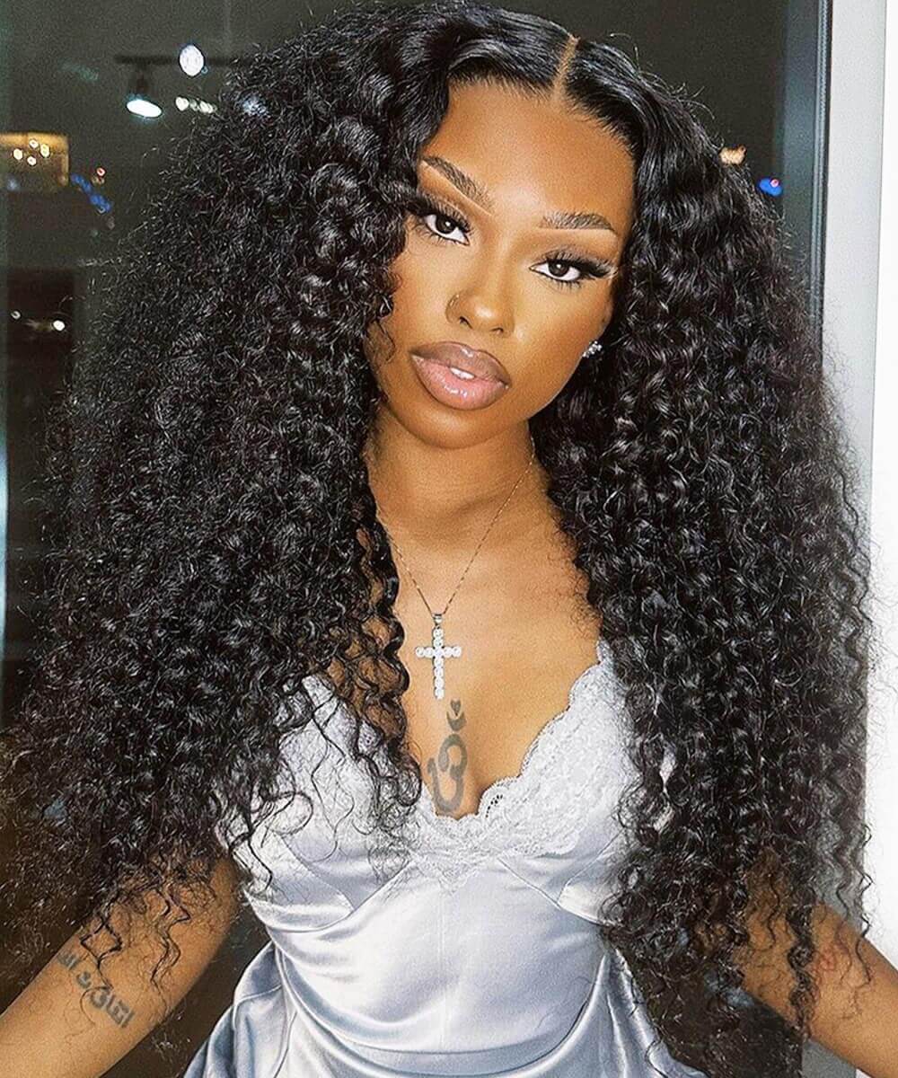 9×6 Parting Max Deep Wave Pre-everything Glueless Wig 180% Density
