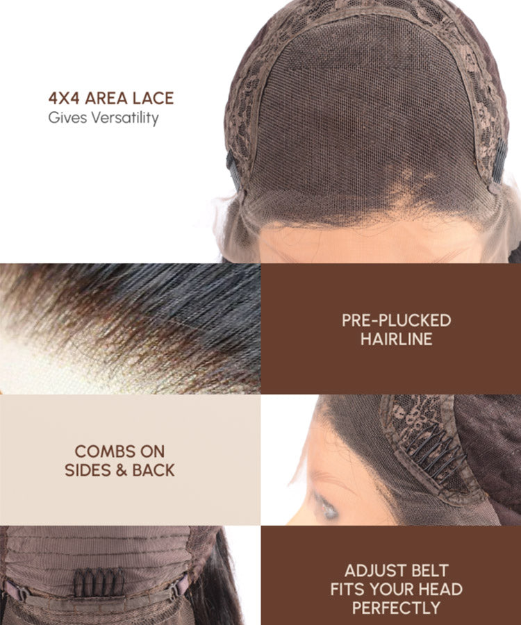 Straight Lace Closure Wig Bob Wig Short Bob Human Hair Wigs