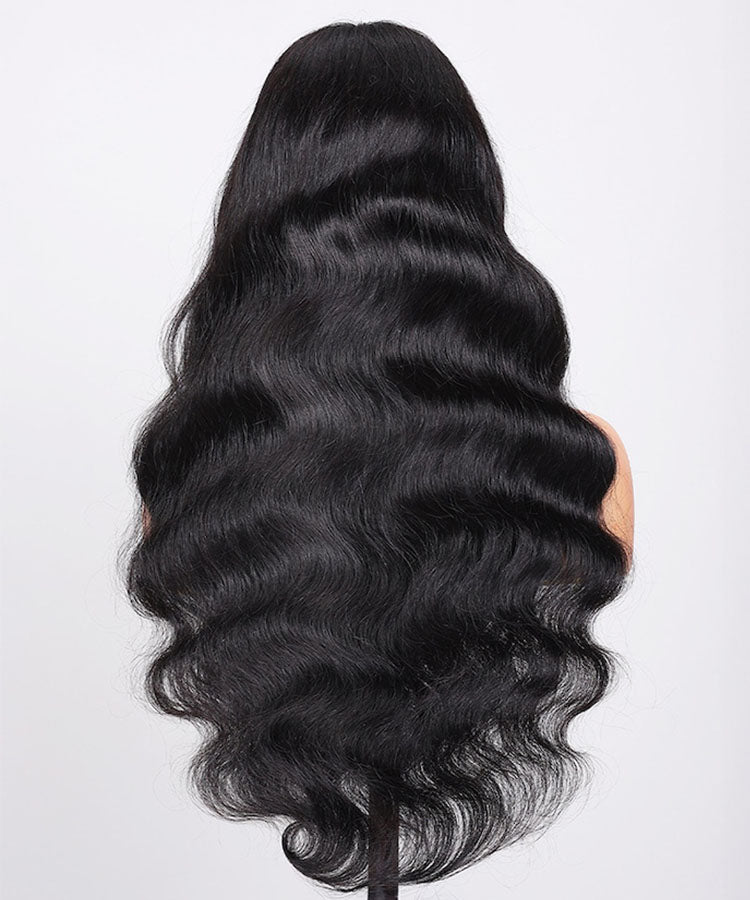 Breathable 360 Lace Frontal Wig Pre Plucked Body Wave Human Hair Wig Natural Hairline