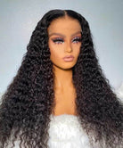 curly hair lace closure wig