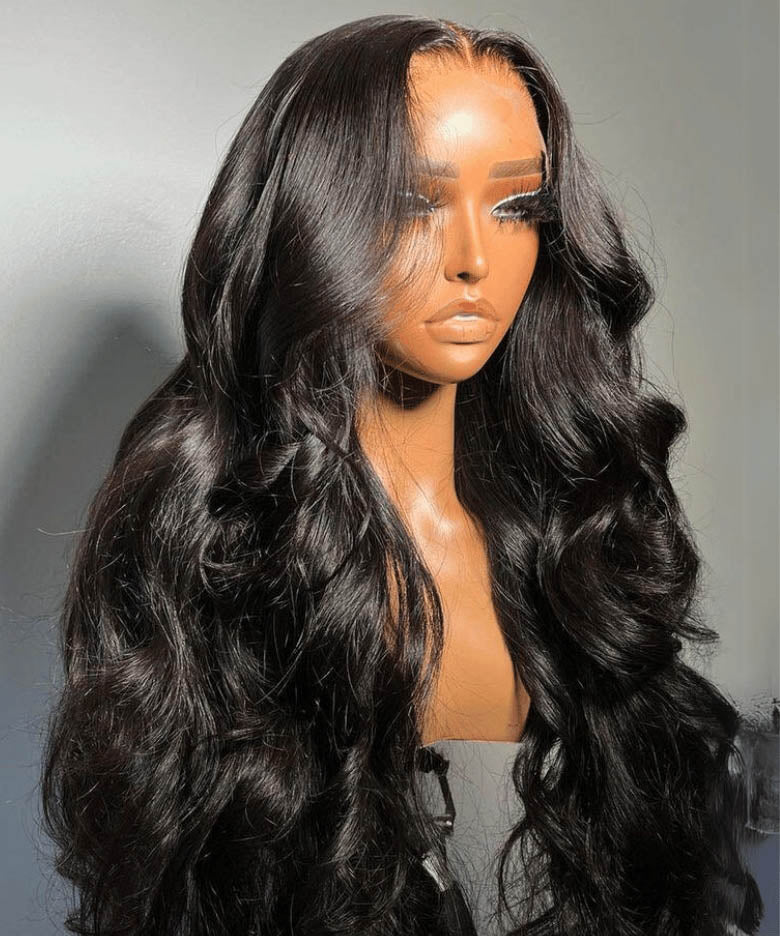 Karlami Skinlike Swiss HD Lace 13x4 Full Frontal Body Wave Wig Match All Skin Tones