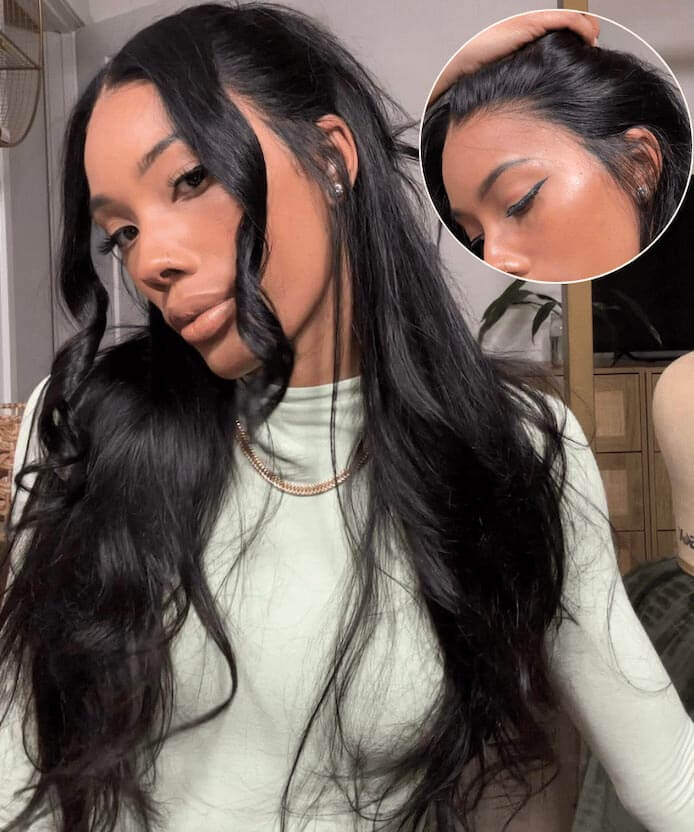 PreMax Wigs | Super Natural Hairline Body Wave Glueless 9x6 HD Lace Wig