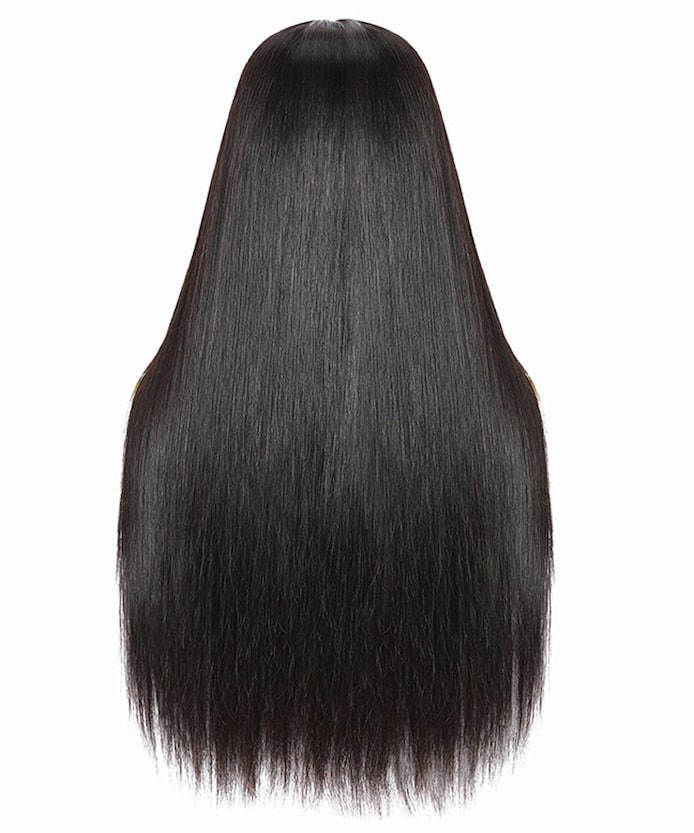 Flash Sale Karlami 13x4 Transparent Lace Frontal Wigs Soft and Silk Straight Human Hair Wig