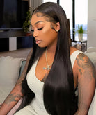straight lace front human hair wigs