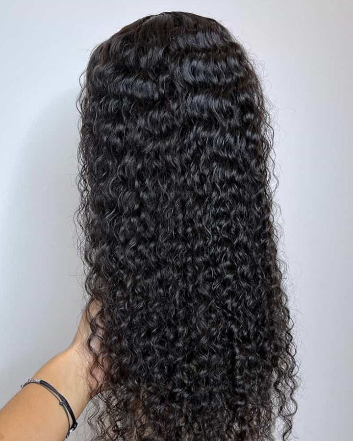 Water Wave Lace Front Wigs 13x4 Transparent Lace Wigs Virgin Human Hair Wigs