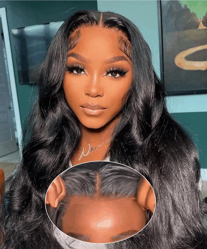 Bleached Knots Body Wave Hair HD Lace Wigs Wear Go Glueless Wigs