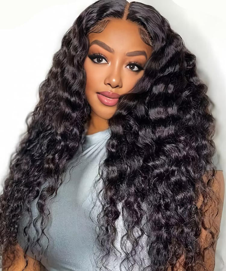 Wear Go Loose Deep 5x5 Pre-Bleached Tiny Knots Pre-Cut HD Lace Glueless Wig