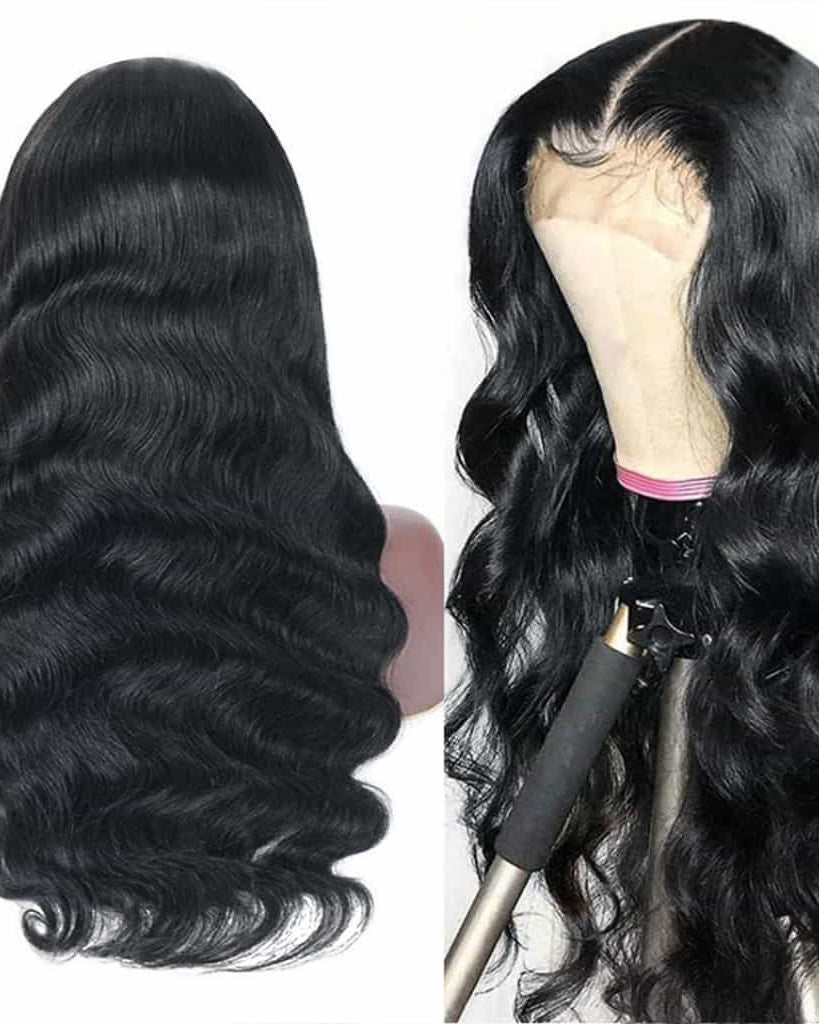 body wave Lace Closure Wig